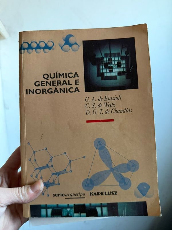 Libro Química General e Inorgánica Kapelusz