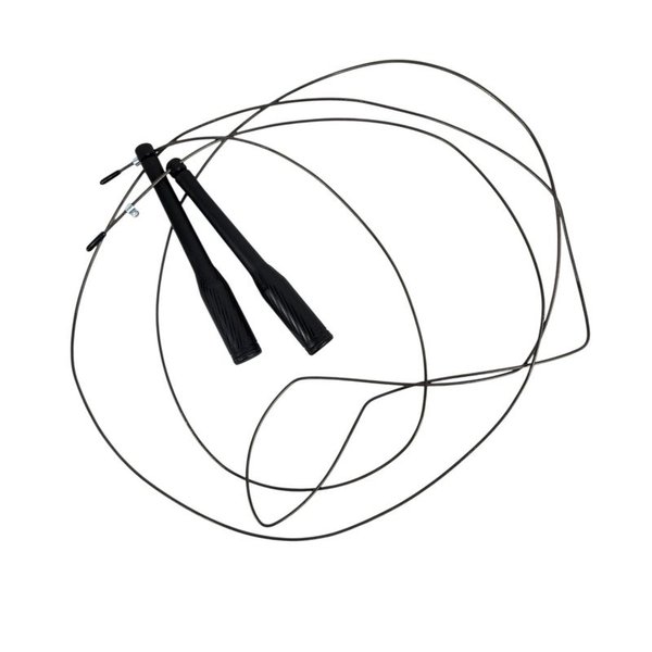 Cuerda de Saltar Ajustable Negra 320 cm - imagen 1