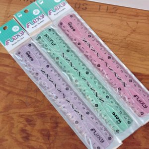 Caja con 24 Reglas Flexibles de 20cm, Marca Flexy Wero - imagen 3
