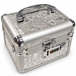 Lote siguiente: Cofre Metálico con Combinación para Joyas o Maquillaje