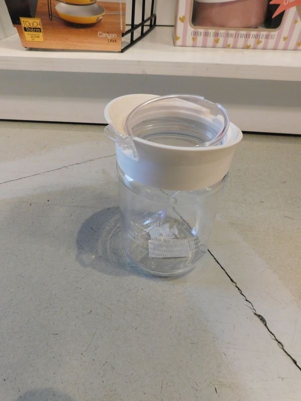Recipiente de vidrio de cocina