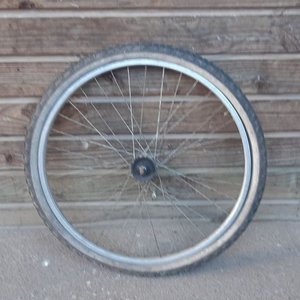 Bicicleta Jazz de Hombre Verde con Rueda de Repuesto - imagen 2
