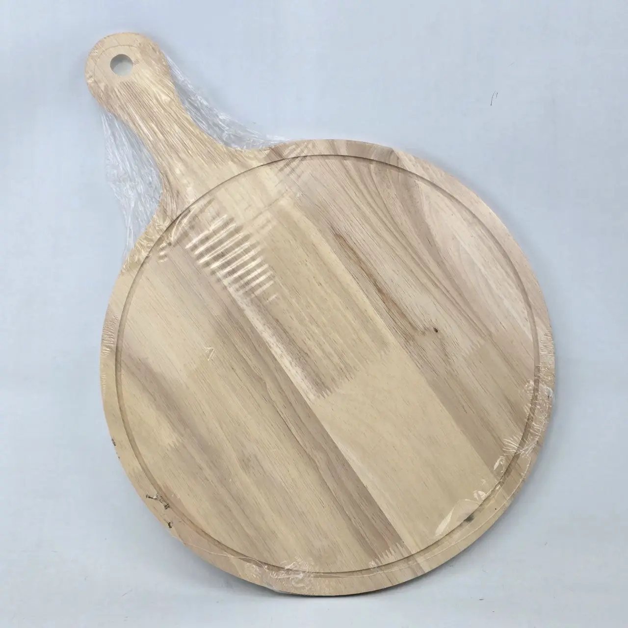 Tabla Redonda de Madera para Servir o Picar