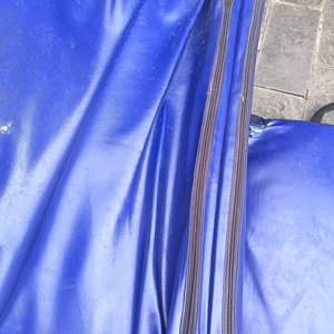 Dos Colchonetas Plegables Azules y Alfombra Infantil con Elefante - imagen 4