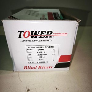 Caja de 1000 Remaches "Pop" Tower 4.8x10 mm - imagen 2
