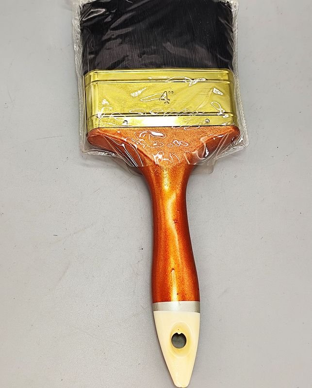 Pincel de Cerda de 4 Pulgadas con Mango Bicolor