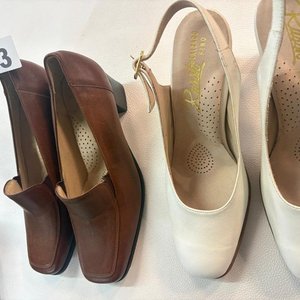 Lote de 5 Pares de Calzado de Cuero Artesanal para Dama - imagen 3