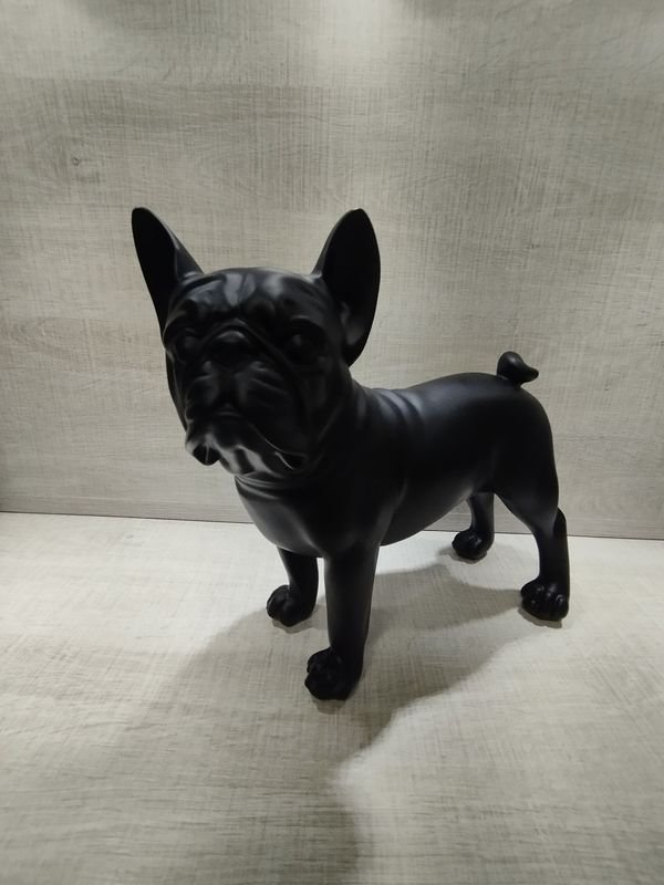 Estatua de bulldog de cerámica - imagen 3