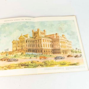 Palacio Legislativo Montevideo: Ilustraciones Piere Fossey, Textos Luis Bausero - imagen 2