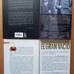 Lote de 4 Libros: El Hombre Que Veía Amanecer, El Libro Negro De América, A Paso De Cangrejo y El Gran Vacío - imagen 2