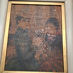 Lote de 4 piezas: Cuadro Azteca, Portarretrato con Vidrio, Cuadro Tokio y Otro - imagen 6
