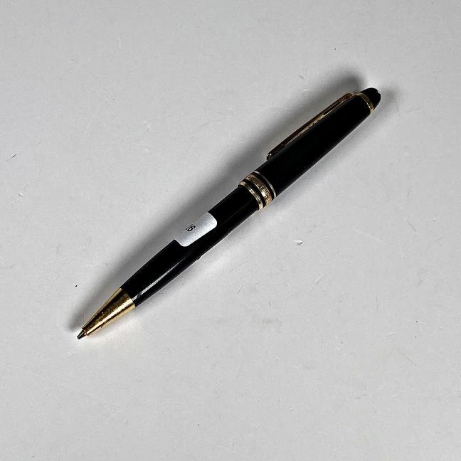 Lapicera Mont Blanc Negra y Dorada