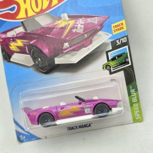 Hot Wheels Track Manga Rosa 3/10 Speed Blur - imagen 2