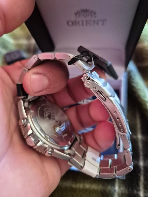 Reloj Orient Mako Solar - Cronógrafo solar con cristal de zafiro - imagen 3