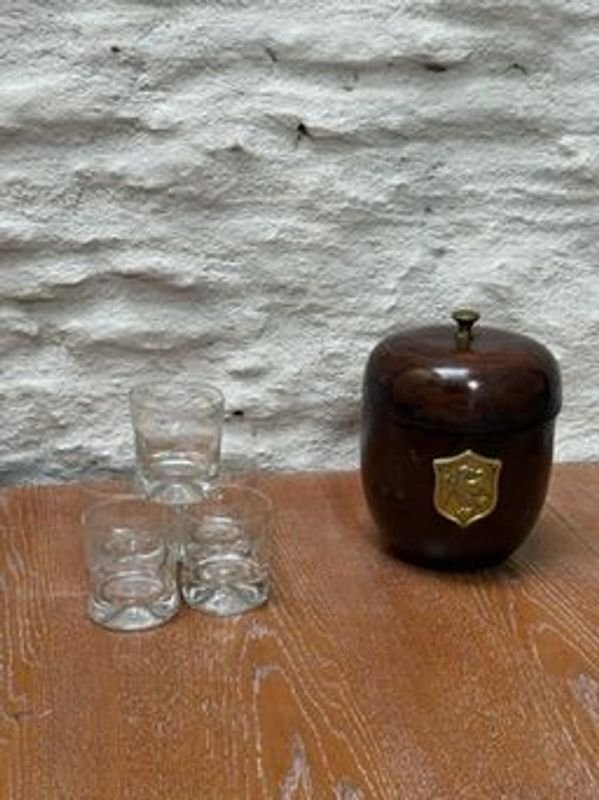 Lote de hielera y 4 vasos de whisky - Un conjunto perfecto para disfrutar del whisky