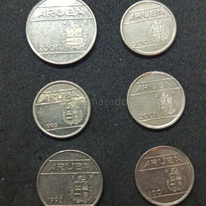 Lote anterior: Lote de 6 Monedas de Aruba
