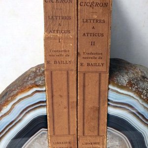 Clásicos Garnier: Cartas a Atticus de Cicerón, Tomos I y II en Francés - imagen 4