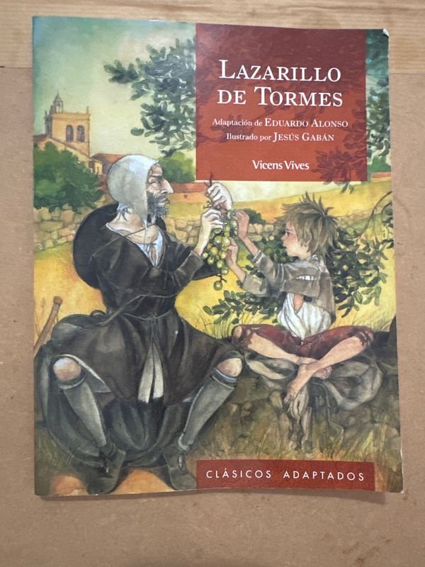 Libro Lazarillo de Tormes, Adaptación de Eduardo Alonso, Vicens Vives