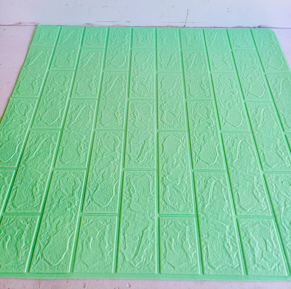 40 Placas Decorativas 70x77 cm Color Verde