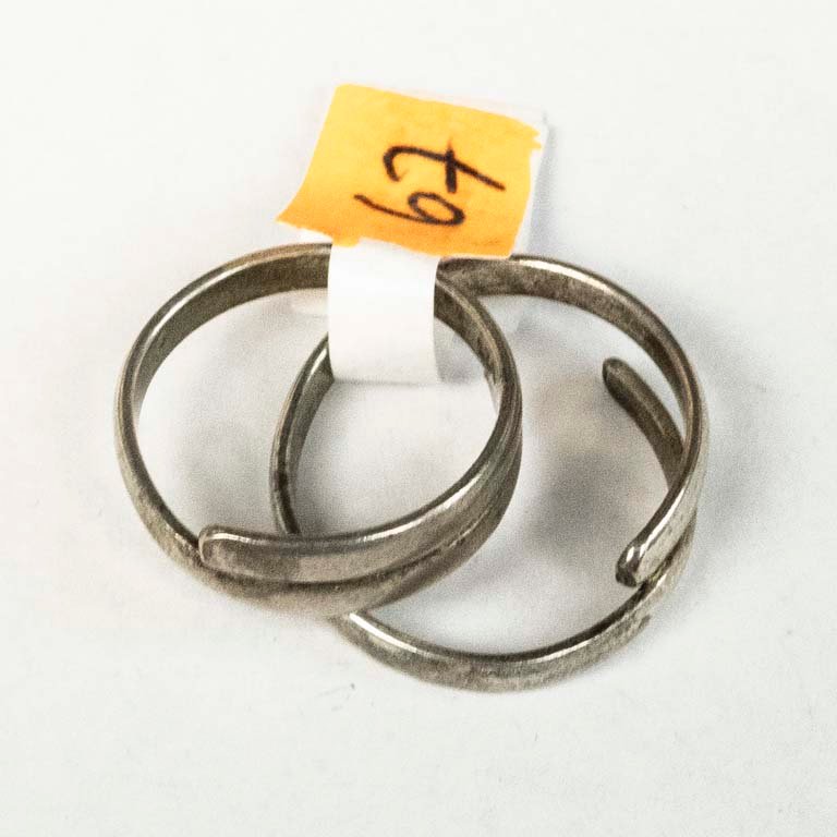 Anillos de Plata Ajustables para Hombre - imagen 2