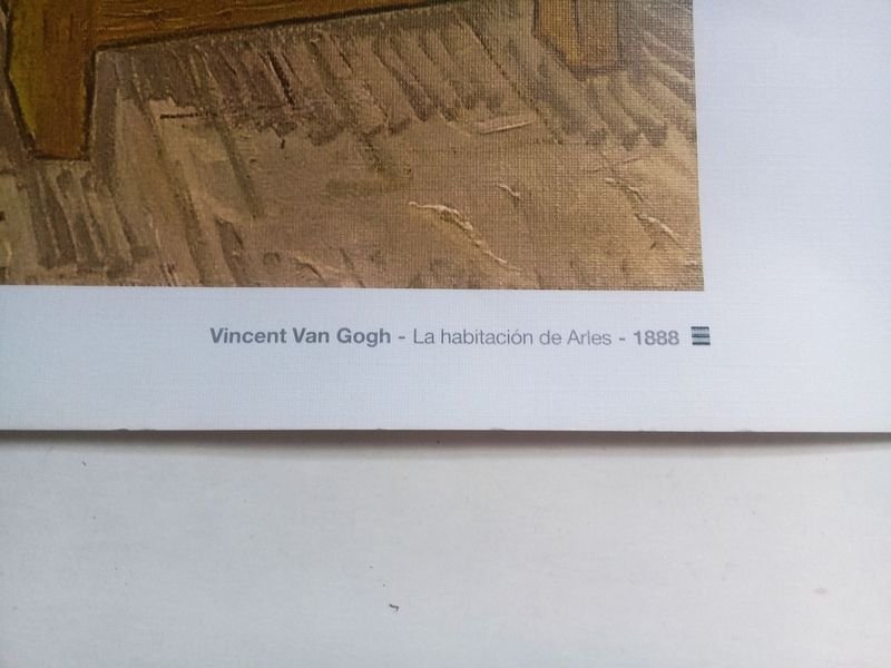 Lamina Vincent Van Gogh - La habitación de Arles 1888 - imagen 3