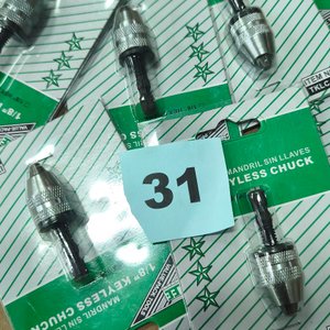 Lote de 6 Mandriles sin Llave Lee 1/8" Hex Chuck - imagen 3