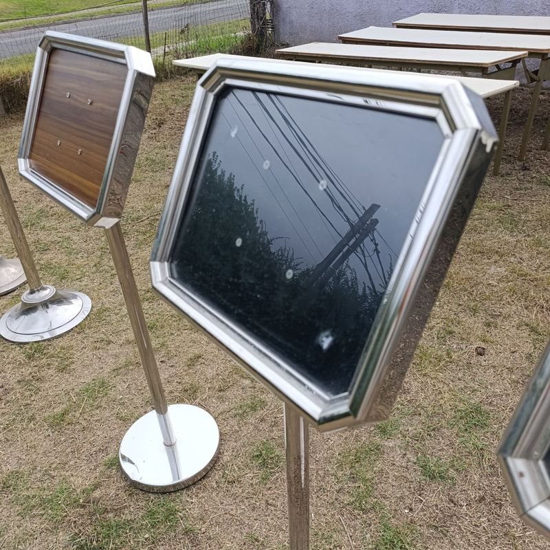 Porta Carteles de Pie Inclinados para Signos y Anuncios - imagen 3