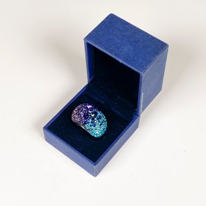 Anillo Swarovski con Cristales Multicolor y Caja Original - imagen 2