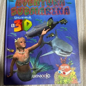 Libro "Aventura Submarina en 3D" de Viajes Fantásticos - imagen 1