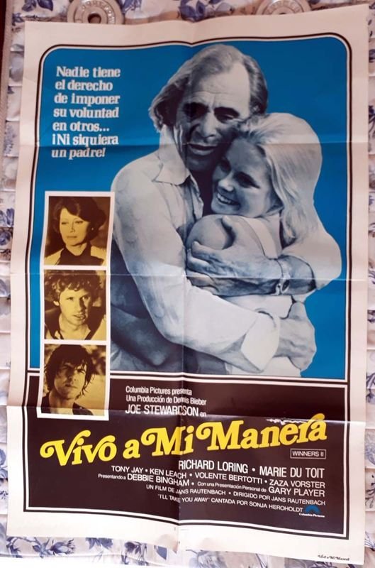 Poster Original de Cine "Vivo a Mi Manera" (Winners II) - 1977