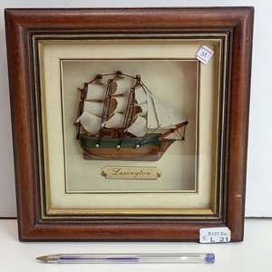 Lote anterior: Cuadro Decorativo Maqueta Fragata Lexington Armada USA 1831