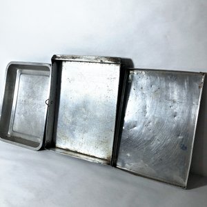 Seis Asaderas y Fuentes de Acero Inoxidable - imagen 2