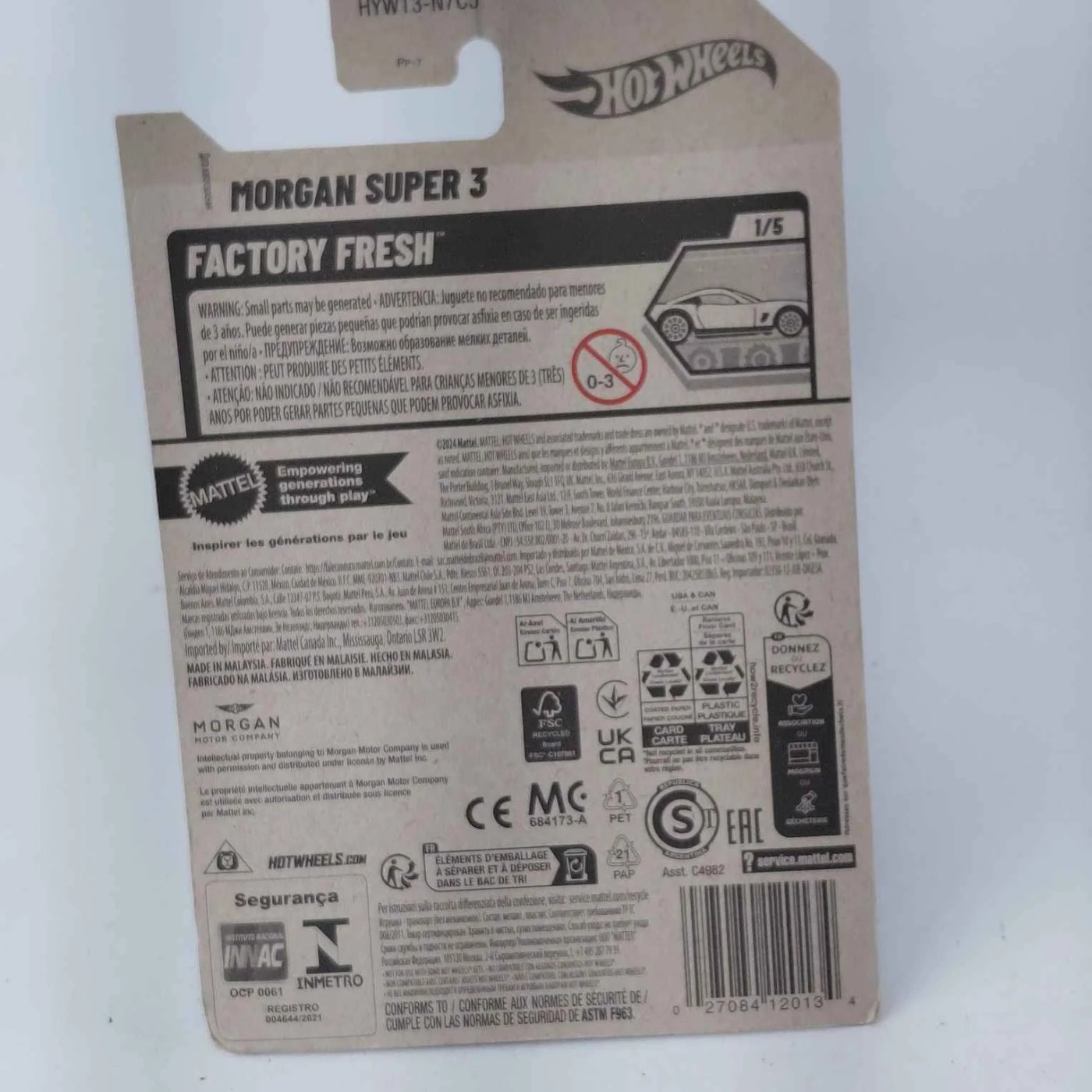Coche de juguete Hot Wheels Morgan Super 3 - imagen 3