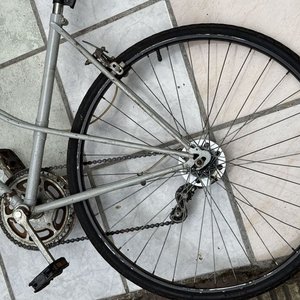 Bicicleta Clásica Vintage Gris Rodado 28 Estilo Años 80 - imagen 8
