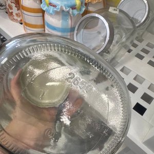 Set de 2 Frascos de Vidrio Grandes con Tapa - imagen 3