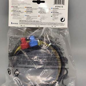 Bomba de Aire Manual Intex para Inflables - Acción a Pie o Mano - imagen 3