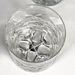 Conjunto de 5 Vasos de Cristal Tallado para Whisky - imagen 3