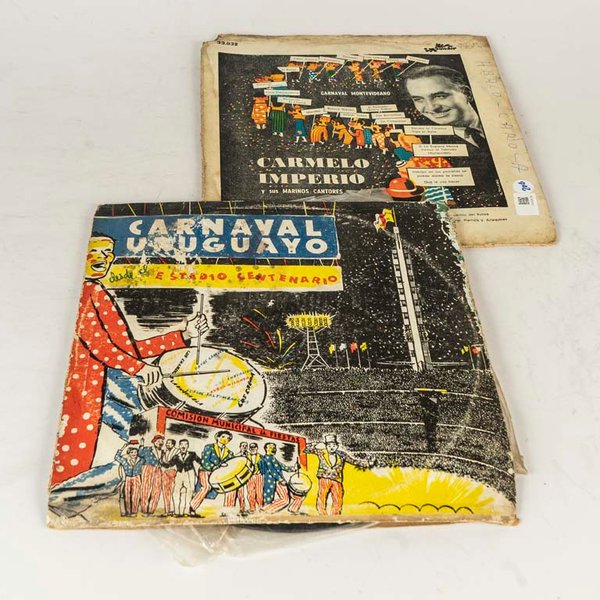 2 Discos de Vinilo Carnaval de Montevideo