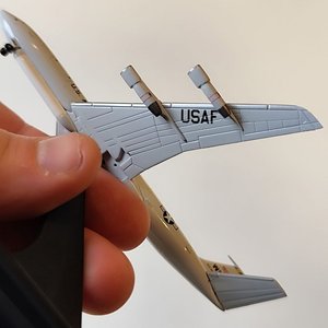 Maqueta Avión Boeing E8C USAF Escala 1/400 Dragón - imagen 3