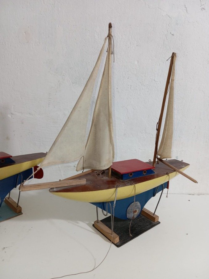 Barcos decorativos en madera coleccionables - imagen 3