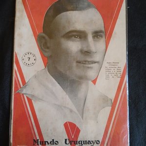Revista Mundo Uruguayo N.º 506 (1928) - Portada Pedro Petrone - imagen 1