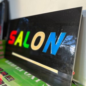 Lote de 6 Carteles LED de Salida y Salón - imagen 3