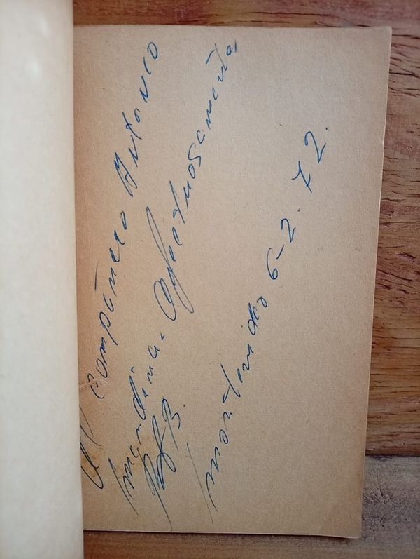 Libro "Como los Talas" de Ramón Báez: Primera Edición Firmada y Dedicada (1971)