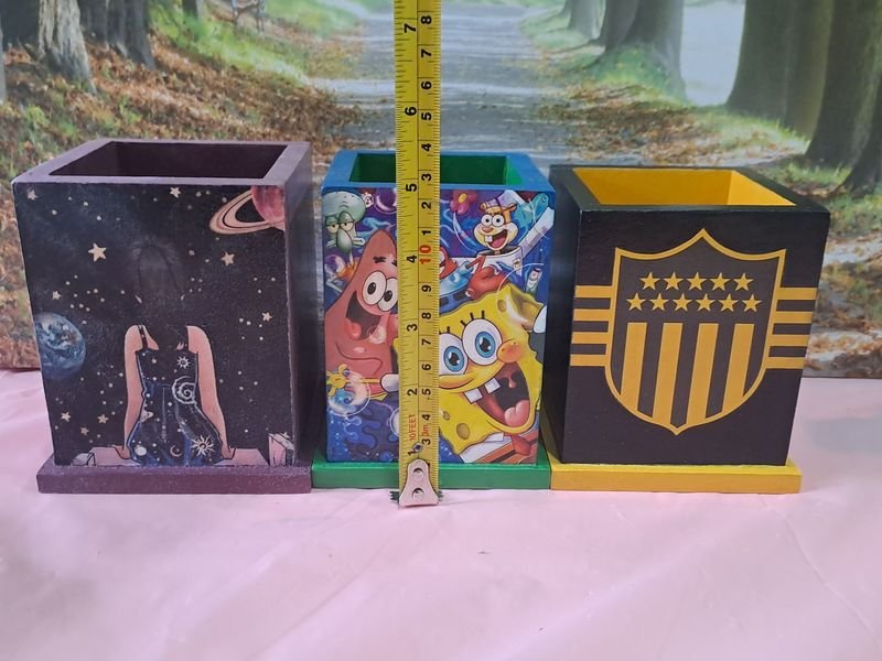Organizadores de escritorio en madera para reventa o feriantes - imagen 3