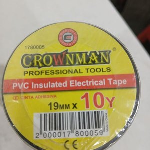 Lote de 6 Tubos de Cinta Aislante Eléctrica Marca Crownman - imagen 2