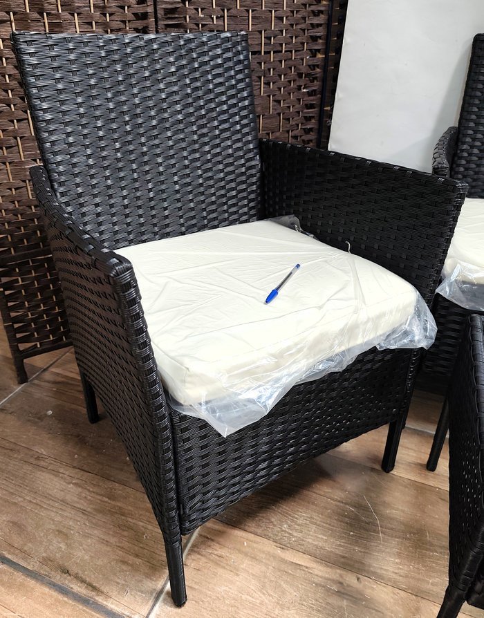 JUEGO DE LIVING PARA PATIO EN RATAN SUNSET CON ALMOHADONES - imagen 6