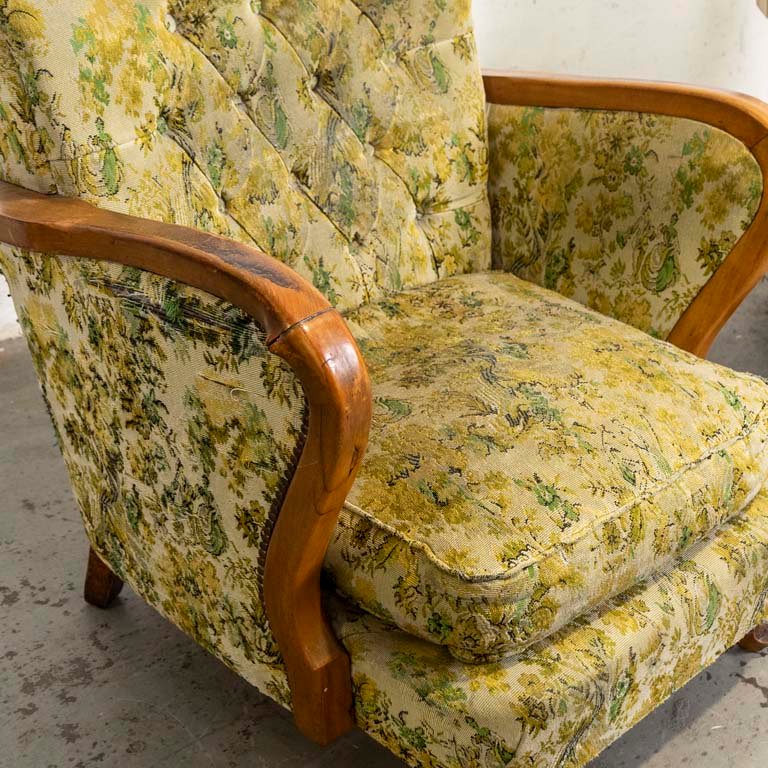 Par de sillones franceses antiguos para decorar tu hogar - imagen 2