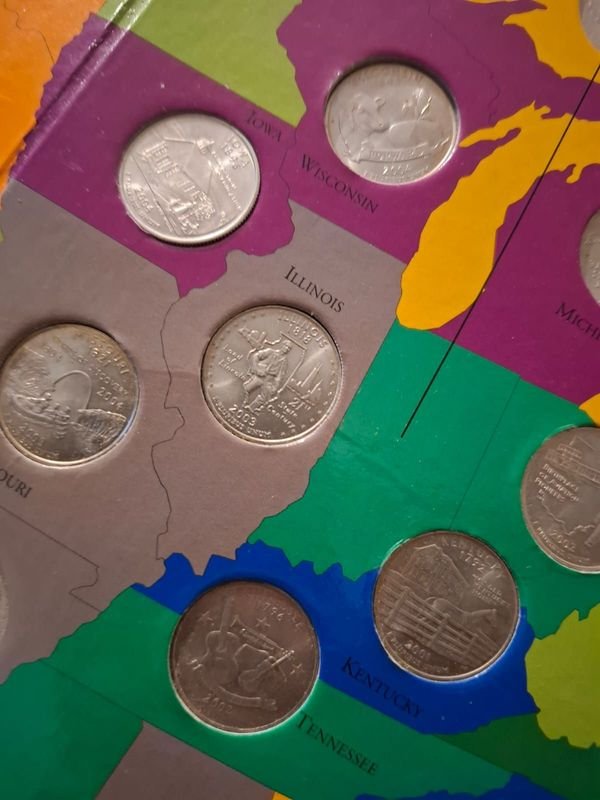 Colección de monedas estadounidenses del cuarto dólar, 1999-2008 - imagen 6