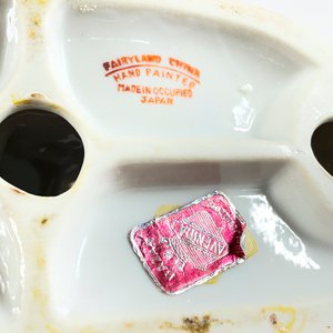 Figuras de Porcelana: Carreta con Figuras y Dama Estilo Victoriano - imagen 6