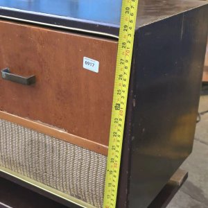 Radio Antiguo Combinado Punktal con Mueble y Patas - imagen 8